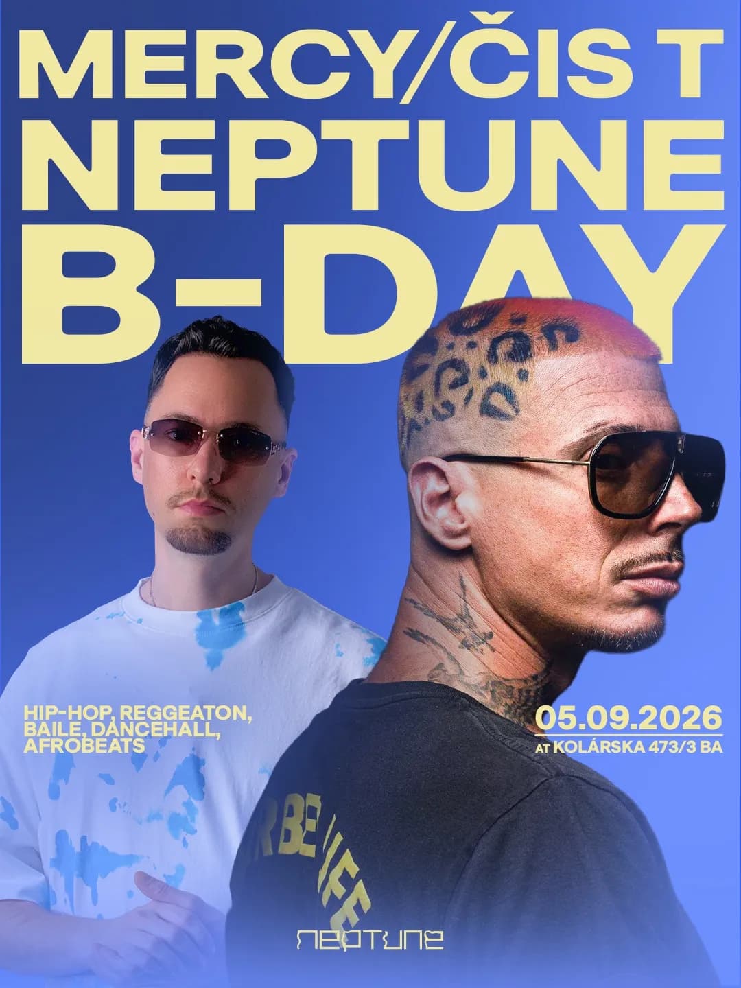 NEPTUNE B-DAY SATURDAY